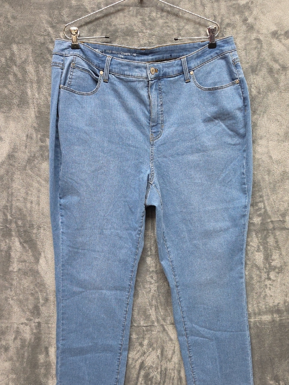 Talbots Light Wash Straight Leg Jeans